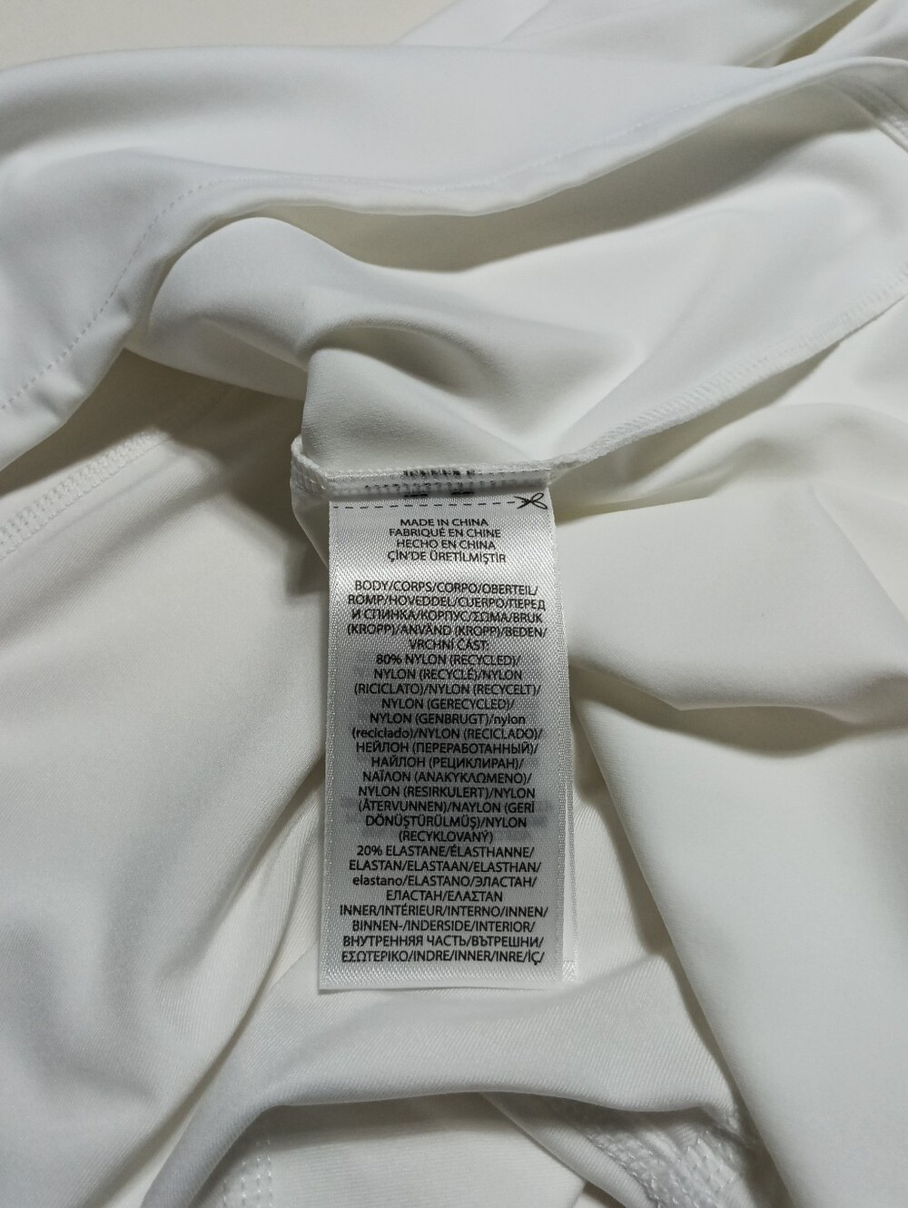Ralph Lauren RLX Drywick Interlock White and Navy Strappy Sports Dress Size M - Picture 10 of 11